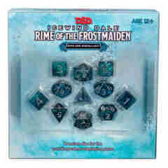 D&D Dungeons and Dragons - Icewind Dale: Rime of the Frostmaiden Dice